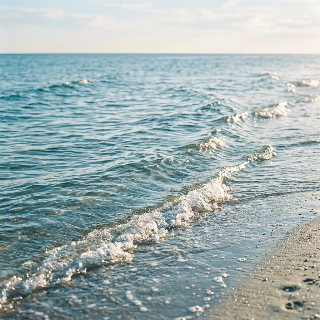 calm ocean water